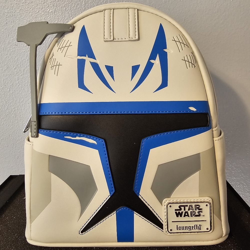 STAR WARS BATTLE DAMAGE CAPTAIN REX COSPLAY MINI BACKPACK LOUNGEFLY